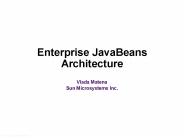 Enterprise JavaBeans Architecture