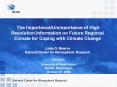 The Importance/Unimportance of High Resolution Information on Future Regional Climate for Coping with Climate Change PowerPoint PPT Presentation