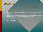 RADIUS What it is