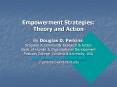 Empowerment Strategies: Theory and Action  PowerPoint PPT Presentation