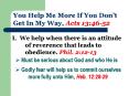 You Help Me More If You Dont Get In My Way, Acts 13:4652 PowerPoint PPT Presentation