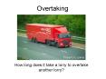 Overtaking PowerPoint PPT Presentation