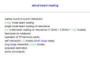 about beam loading