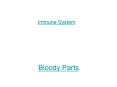 Bloody Parts PowerPoint PPT Presentation