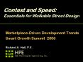 Context and Speed: Essentials for Walkable Street Design PowerPoint PPT Presentation