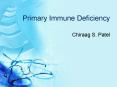 Primary Immune Deficiency PowerPoint PPT Presentation