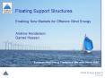 Floating Support Structures PowerPoint PPT Presentation