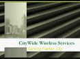CityWide Wireless Services PowerPoint PPT Presentation
