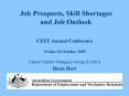 Job Prospects, Skill Shortages and Job Outlook PowerPoint PPT Presentation