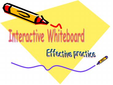 Interactive Whiteboard
