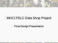 MHCI PSLC Data Shop Project PowerPoint PPT Presentation