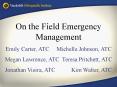 On the Field Emergency Management PowerPoint PPT Presentation
