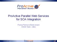 ProActive Parallel Web Services for SOA Integration
