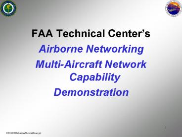 FAA Technical Centers