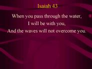Isaiah 43