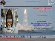GLAST Large Area Telescope: