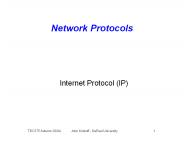 Network Protocols