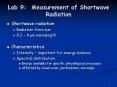 Lab 9: Measurement of Shortwave Radiation PowerPoint PPT Presentation