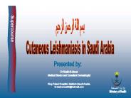 Cutaneous Leishmaniasis in Saudi Arabia