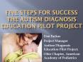 Five steps for success the autism diagnosis education pilot project PowerPoint PPT Presentation