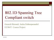 802.1D Spanning Tree Compliant switch