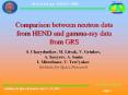 Comparison%20between%20neutron%20data%20from%20HEND%20and%20gamma-ray%20data%20from%20GRS PowerPoint PPT Presentation
