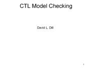 CTL Model Checking