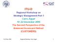 ITU-D PowerPoint PPT Presentation