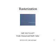 Rasterization