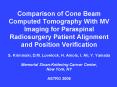 Comparison of Cone Beam Computed Tomography With MV Imaging for Paraspinal Radiosurgery Patient Alig PowerPoint PPT Presentation