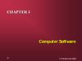 Computer Software PowerPoint PPT Presentation