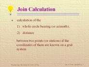 Join Calculation