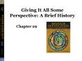 Giving It All Some Perspective: A Brief History PowerPoint PPT Presentation