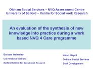 Oldham Social Services 