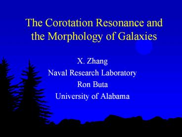 The%20Corotation%20Resonance%20and%20the%20Morphology%20of%20Galaxies