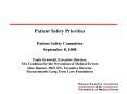 Patient Safety Priorities PowerPoint PPT Presentation