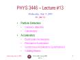 PHYS 3446, Spring 2005 PowerPoint PPT Presentation