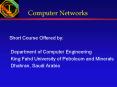 Computer Networks PowerPoint PPT Presentation