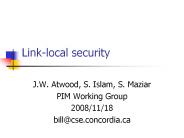 Link-local security