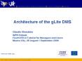 Architecture of the gLite DMS PowerPoint PPT Presentation