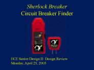 Sherlock Breaker Circuit Breaker Finder