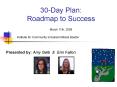 30Day Plan: Roadmap to Success PowerPoint PPT Presentation
