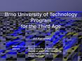 Brno University of Technology Program for the Third Age PowerPoint PPT Presentation