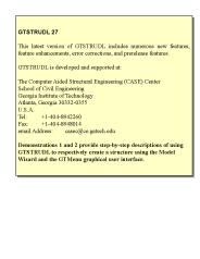 GTSTRUDL 27