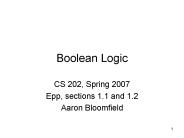 Boolean Logic