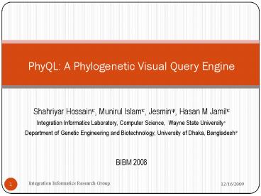 Shahriyar Hossain, Munirul Islam, Jesmin, Hasan M Jamil