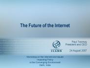 The Future of the Internet