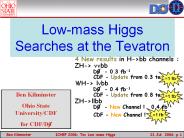 Low-mass Higgs Searches at the Tevatron