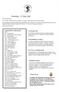 Newsletter 2nd May 2008 PowerPoint PPT Presentation