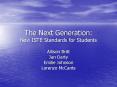 The Next Generation: New ISTE Standards for Students PowerPoint PPT Presentation
